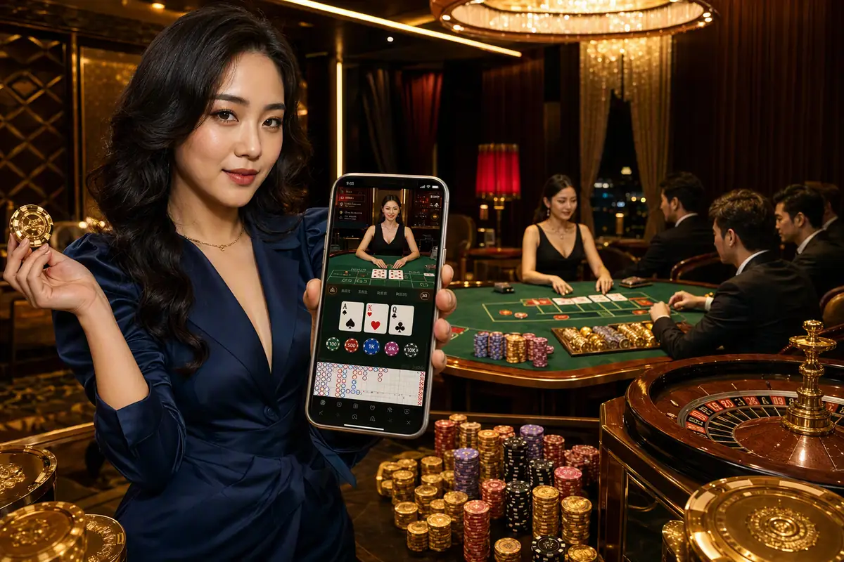 mygm2u Casino suasana lounge meja permainan